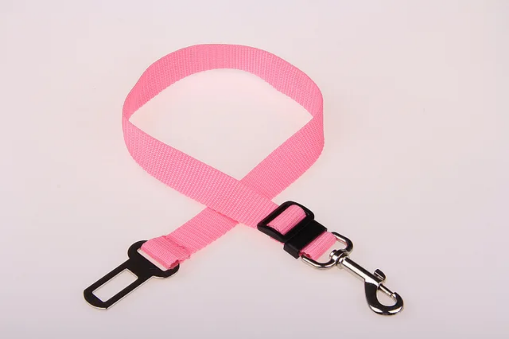 Dog Adjustable Car Seat Belt Leash Safety Clip 2.5x70cm Dog Dog Adjustable Car Seat Belt Leash Safety Clip 2.5x70cm - Image 3