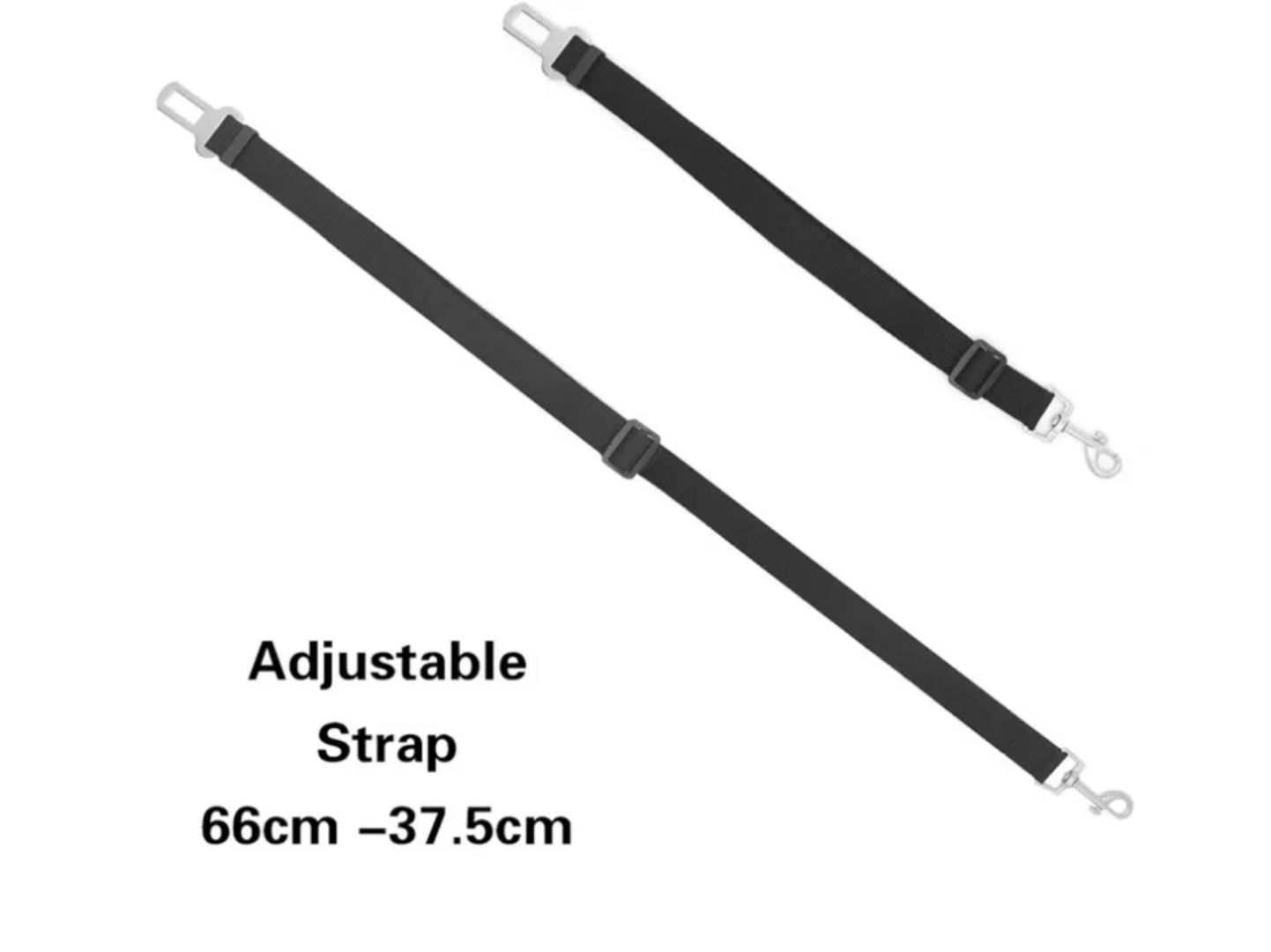 Dog Adjustable Car Seat Belt Leash Safety Clip 2.5x70cm Dog Dog Adjustable Car Seat Belt Leash Safety Clip 2.5x70cm - Image 14