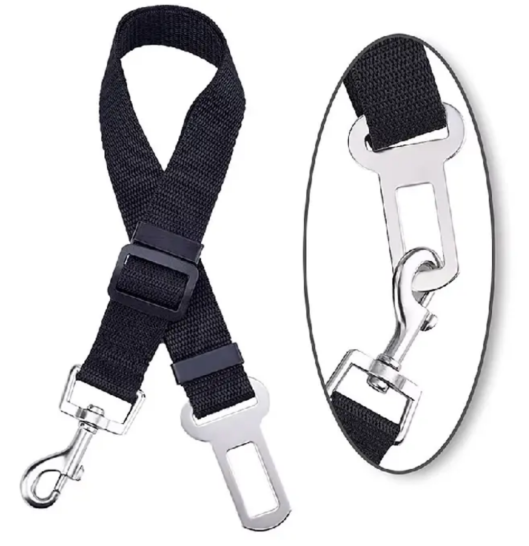 Dog Adjustable Car Seat Belt Leash Safety Clip 2.5x70cm Dog Dog Adjustable Car Seat Belt Leash Safety Clip 2.5x70cm - Image 10