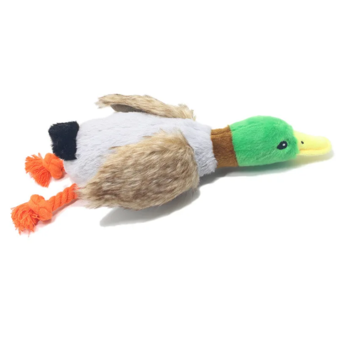 TD Plush Stimulated Wild Squeaky Duck Toy Dog TD Plush Stimulated Wild Squeaky Duck Toy - Image 7