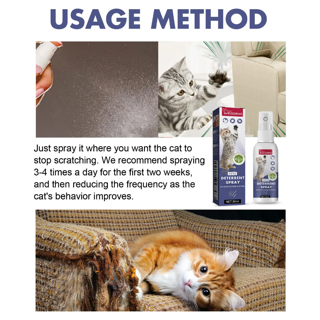Cat Deterrent Spray 50ml Cat Cat Deterrent Spray 50ml - Image 2